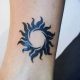 Radiant Simple Sun Tattoo Ideas & Designs | Meaningful Tattoos: Symbols with Deep Personal Significance