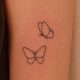 Cute Simple Butterfly Tattoo Ideas & Designs | Meaningful Tattoos: Symbols with Deep Personal Significance