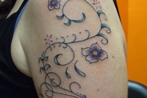 Beautiful Vine Tattoo Ideas for Women: Floral Designs | Meaningful Tattoos: Symbols with Deep Personal Significance