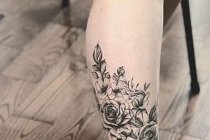 50+ Cute & Sexy Calf Tattoo Ideas for Women | Meaningful Tattoos: Symbols with Deep Personal Significance