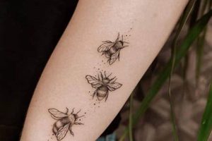 Cute Bee Tattoo Ideas for Women: Designs & Meanings Meaningful Tattoos: Symbols with Deep Personal Significance Cute Bee Tattoo Ideas for Women: Designs & Meanings | Meaningful Tattoos: Symbols with Deep Personal Significance