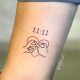 Cute 11:11 Tattoo Ideas for Women | Meaningful Tattoos: Symbols with Deep Personal Significance