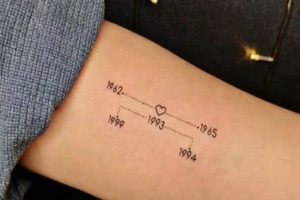 Cute Birthday Tattoo Ideas for Women: Find Your Perfect Design | Meaningful Tattoos: Symbols with Deep Personal Significance