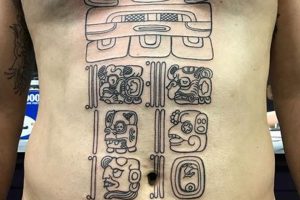 Top Mayan Tattoo Ideas & Designs | Meaningful Tattoos: Symbols with Deep Personal Significance