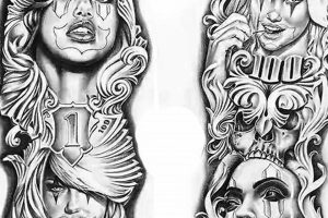 Top Chicano Tattoo Sleeve Ideas & Designs | Meaningful Tattoos: Symbols with Deep Personal Significance
