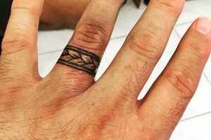 Top 50 Mens Wedding Band Tattoo Ideas & Designs Meaningful Tattoos: Symbols with Deep Personal Significance Top 50 Mens Wedding Band Tattoo Ideas & Designs | Meaningful Tattoos: Symbols with Deep Personal Significance