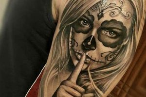 Top Day of the Dead Sleeve Tattoo Ideas & Designs Meaningful Tattoos: Symbols with Deep Personal Significance Top Day of the Dead Sleeve Tattoo Ideas & Designs | Meaningful Tattoos: Symbols with Deep Personal Significance
