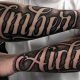 Script Tattoo Ideas For Men | Meaningful Tattoos: Symbols with Deep Personal Significance