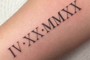 Top Roman Numeral Tattoo Ideas & Designs Meaningful Tattoos: Symbols with Deep Personal Significance Top Roman Numeral Tattoo Ideas & Designs | Meaningful Tattoos: Symbols with Deep Personal Significance