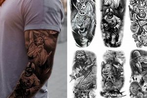 50+ Best Full Arm Sleeve Tattoo Ideas For Men [2024] | Meaningful Tattoos: Symbols with Deep Personal Significance