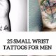 50+ Best Small Wrist Tattoo Ideas For Men (2024) | Meaningful Tattoos: Symbols with Deep Personal Significance
