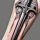 Top 50 Dagger Tattoo Ideas & Designs | Meaningful Tattoos: Symbols with Deep Personal Significance