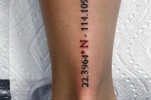 Best Coordinate Tattoo Ideas & Designs Meaningful Tattoos: Symbols with Deep Personal Significance Best Coordinate Tattoo Ideas & Designs | Meaningful Tattoos: Symbols with Deep Personal Significance