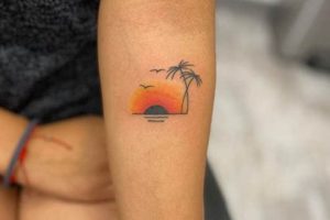 Best Sunset Tattoo Ideas & Designs | Meaningful Tattoos: Symbols with Deep Personal Significance