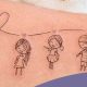 Cute Grandchildren Tattoo Ideas & Designs | Meaningful Tattoos: Symbols with Deep Personal Significance