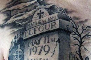 Best Tombstone Tattoo Ideas & Designs Meaningful Tattoos: Symbols with Deep Personal Significance Best Tombstone Tattoo Ideas & Designs | Meaningful Tattoos: Symbols with Deep Personal Significance