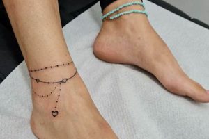 Best Anklet Tattoo Ideas & Designs | Meaningful Tattoos: Symbols with Deep Personal Significance