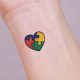 Top Autism Heart Tattoo Ideas & Designs | Meaningful Tattoos: Symbols with Deep Personal Significance