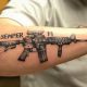 Top 50 Gun Tattoo Ideas & Designs | Meaningful Tattoos: Symbols with Deep Personal Significance