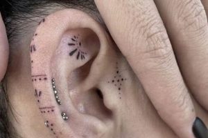 Top 50 Inner Ear Tattoo Ideas & Designs | Meaningful Tattoos: Symbols with Deep Personal Significance