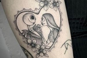 Top Jack and Sally Tattoo Ideas & Designs | Meaningful Tattoos: Symbols with Deep Personal Significance