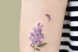 Beautiful Lilac Tattoo Ideas & Designs | Meaningful Tattoos: Symbols with Deep Personal Significance
