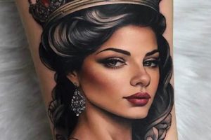 50+ Majestic Queen Tattoo Ideas & Designs | Meaningful Tattoos: Symbols with Deep Personal Significance