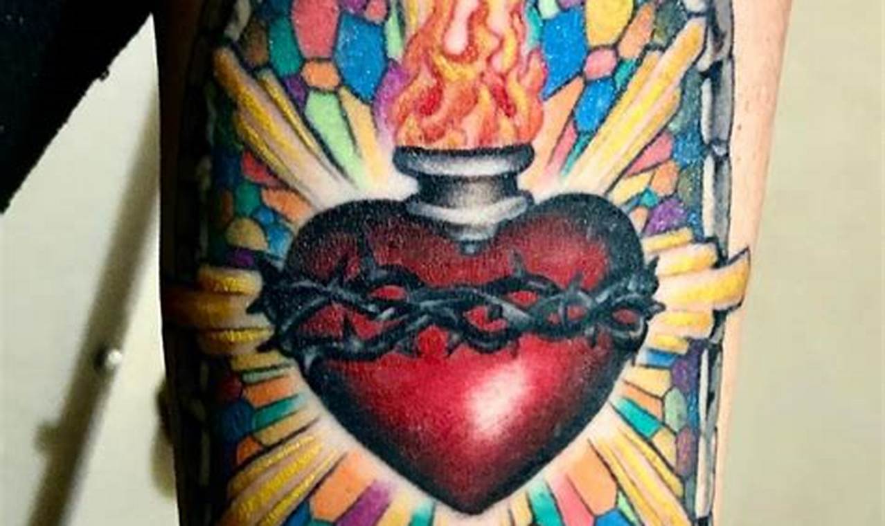 Top 50 Sacred Heart Tattoo Ideas & Designs | Meaningful Tattoos: Symbols with Deep Personal Significance