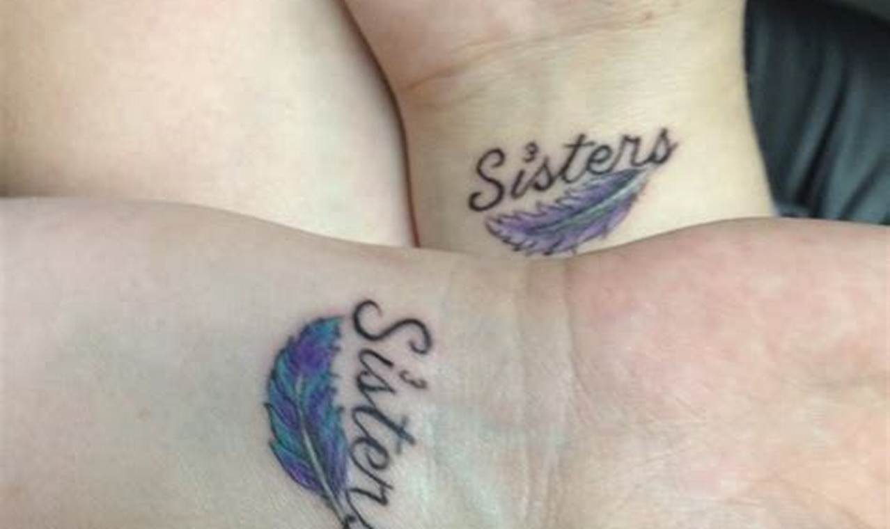 Cute Sister Tattoo Ideas & Designs | Meaningful Tattoos: Symbols with Deep Personal Significance