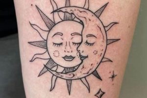 Top Sun Moon Tattoo Ideas & Designs | Meaningful Tattoos: Symbols with Deep Personal Significance