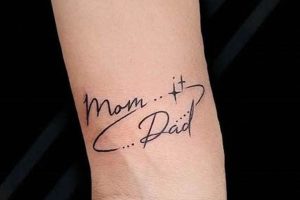 Best Tattoo for Mom and Dad Ideas & Designs | Meaningful Tattoos: Symbols with Deep Personal Significance