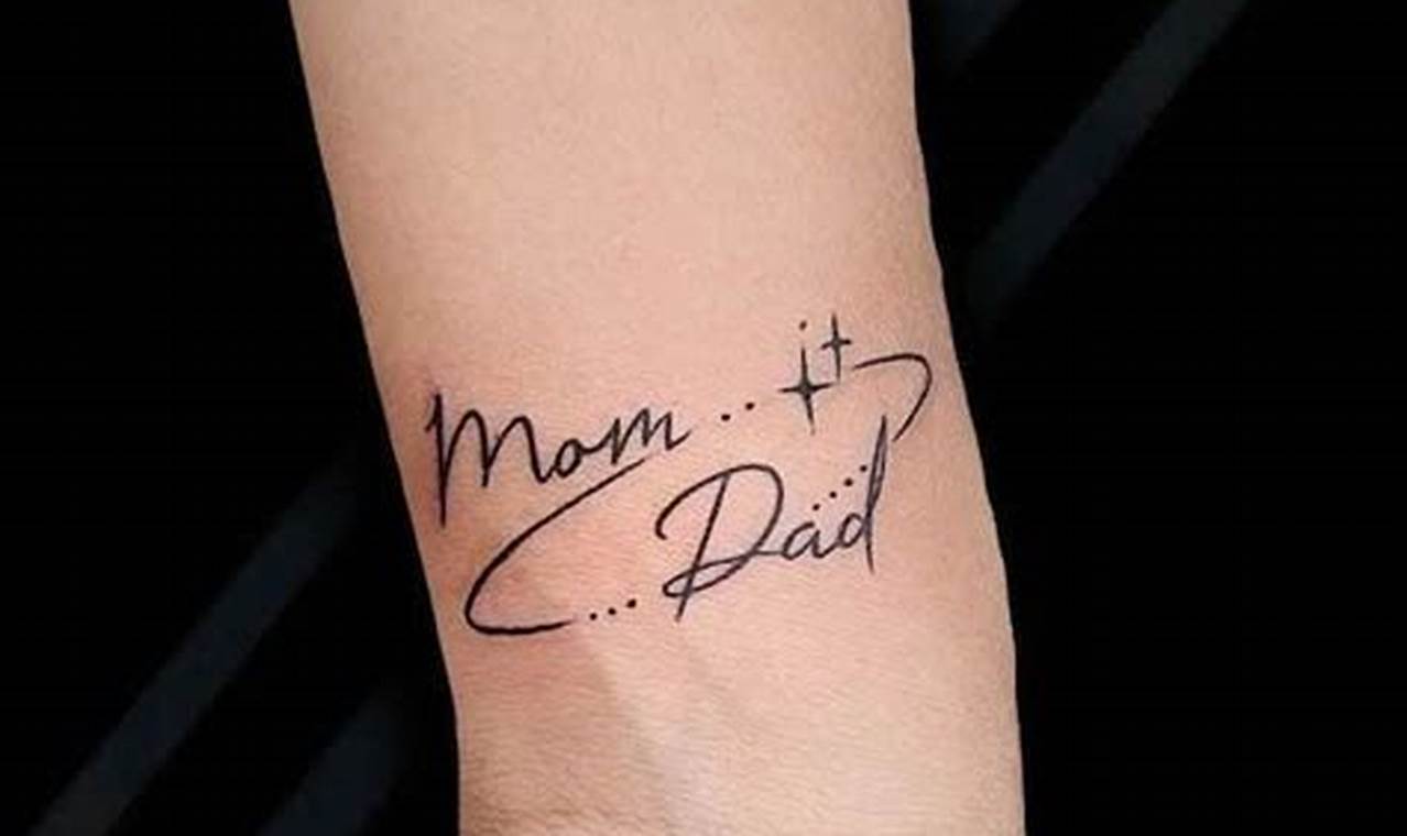 Best Tattoo for Mom and Dad Ideas & Designs | Meaningful Tattoos: Symbols with Deep Personal Significance