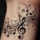 Best Music Notes Tattoo Ideas & Designs | Meaningful Tattoos: Symbols with Deep Personal Significance