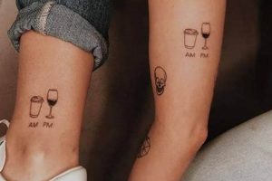 Cute BFF Matching Tattoo Ideas & Designs | Meaningful Tattoos: Symbols with Deep Personal Significance