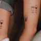Cute BFF Matching Tattoo Ideas & Designs | Meaningful Tattoos: Symbols with Deep Personal Significance