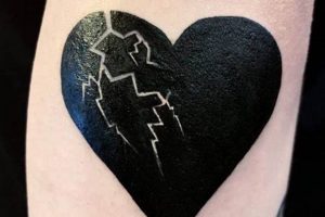 Dark Voodoo Ragdoll Broken Heart Tattoo Designs | Meaningful Tattoos: Symbols with Deep Personal Significance