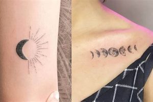 Cute Tri Moon Tattoo Ideas: Small &amp; Delicate Designs | Meaningful Tattoos: Symbols with Deep Personal Significance
