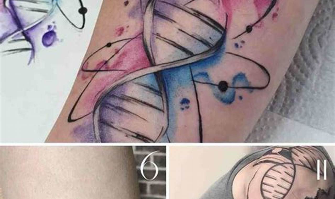 Unique DNA Tattoo Ideas & Designs | Meaningful Tattoos: Symbols with Deep Personal Significance