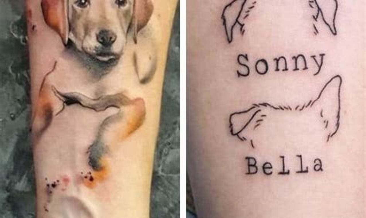 Top 30+ Dog Tattoo Ideas & Designs | Meaningful Tattoos: Symbols with Deep Personal Significance