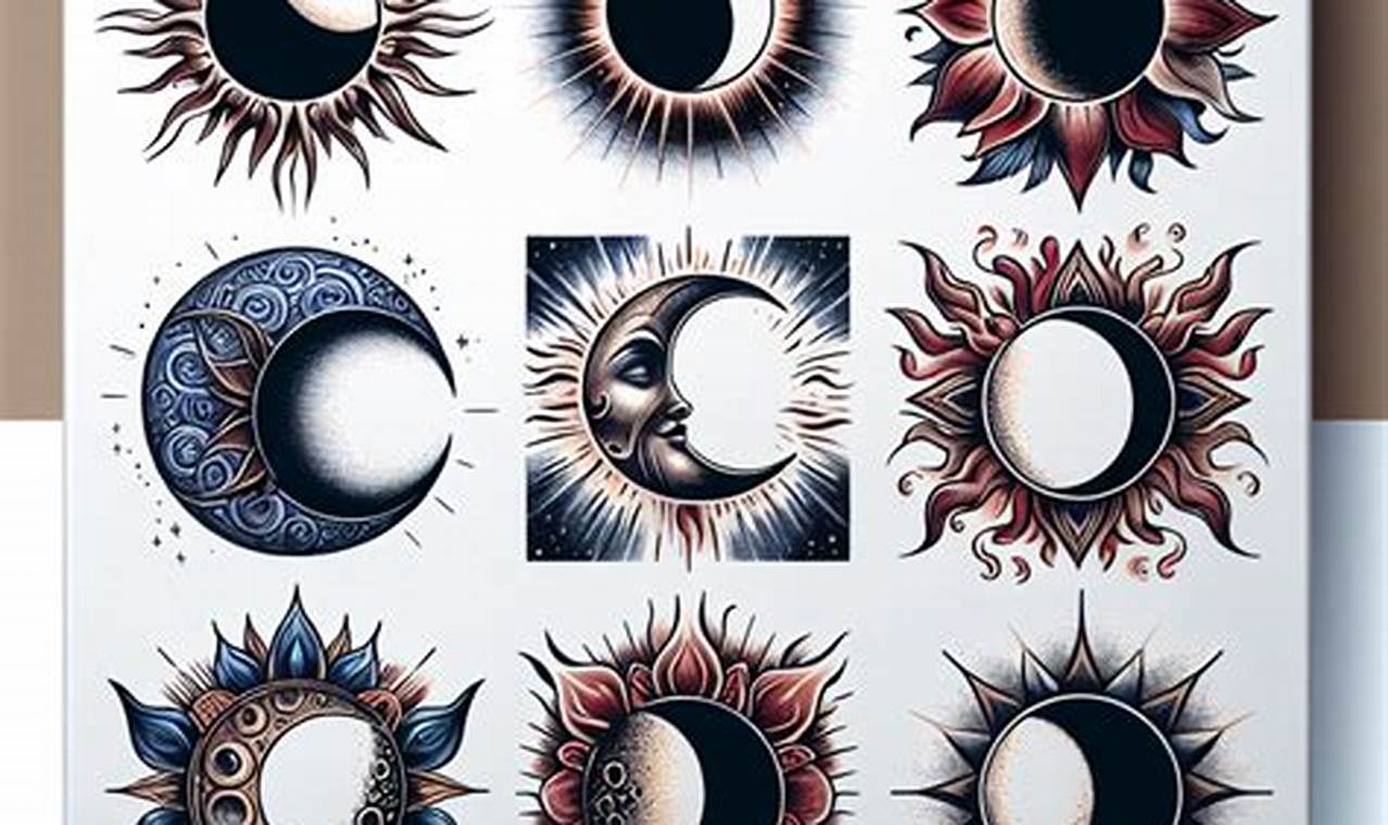 Best Eclipse Tattoo Ideas & Designs | Meaningful Tattoos: Symbols with Deep Personal Significance